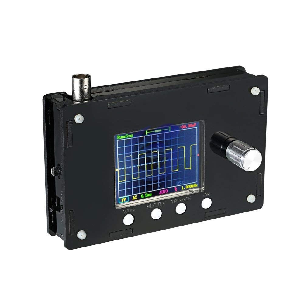 DSO328-Portable-Digital-Oscilloscope-24quotTFT-1Msps-0-200KHz-STM32-with-Crocodile-Clips-Probe-Case-1536598