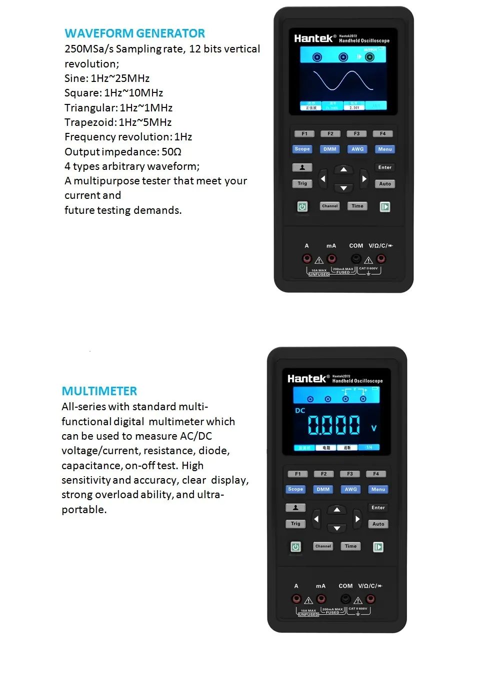 Hantek-2C42-Digital-Oscilloscope--Multimeter-Portable-USB-2-Channels-40mhz-1668138