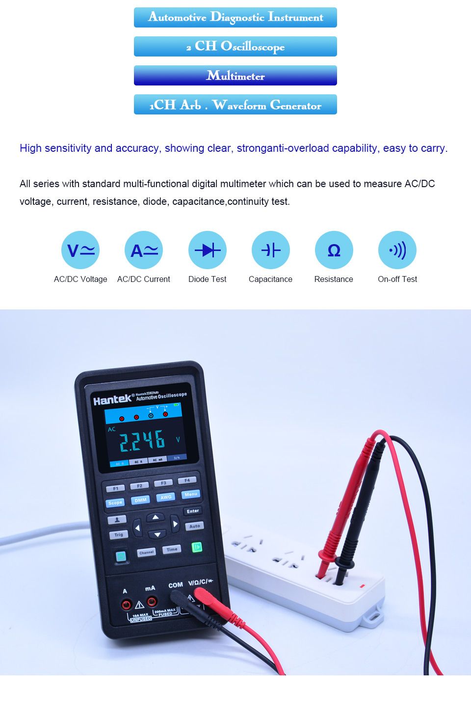 Hantek-2D82-AUTO-Digital-Oscilloscope-Multimeter-4-in1-2-Channels-80MHz-Signal-Source-Automotive-Dia-1721797