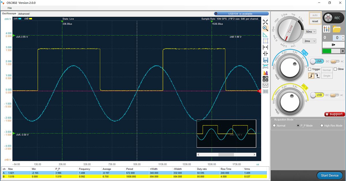 LOTO-OSC482L-Digital-Portable-Oscilloscope-OSC482L-PC-USB-20-Virtual-2CH-Bandwidth-Oscilloscope-with-1537508