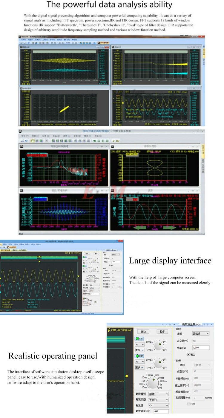 MDSO-ISDS205A-2CH-20MHz-48MSas-Virtual-PC-USB-Oscilloscope-FFT-Analyzer-Data-Logger-1040896