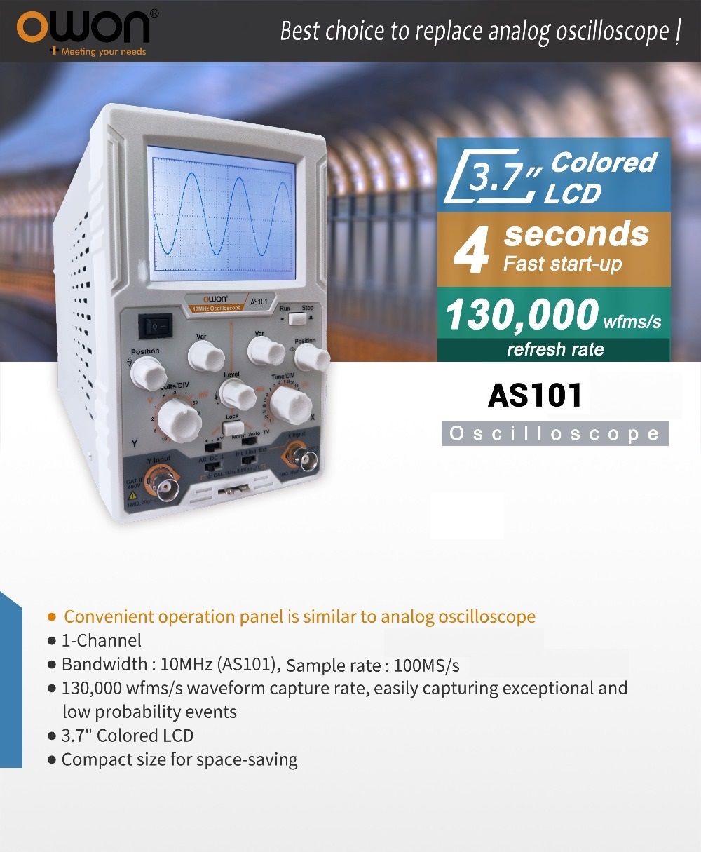 OWON-AS101-Digital-Oscillosopce-Benchtop-1-Channel-100MSs-Portable--10MHZ-Osciloscopce-1740190