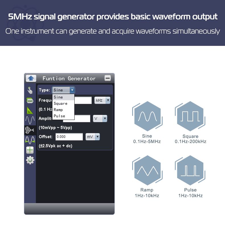 OWON-VDS6102-Digital-Virtual-Oscilloscopes-100MHz-2CH-1Gsas-8bits14bits-ADC-Type-C-USB-5-15V-Power-S-1739489