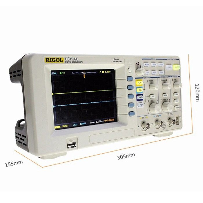 RIGOL-DS1102E-Digital-Oscilloscope-100MHz-1GSaS-DSO-SDS1102CML--ADS1102CML-2-Channels-1-EXT-trigger--1112066