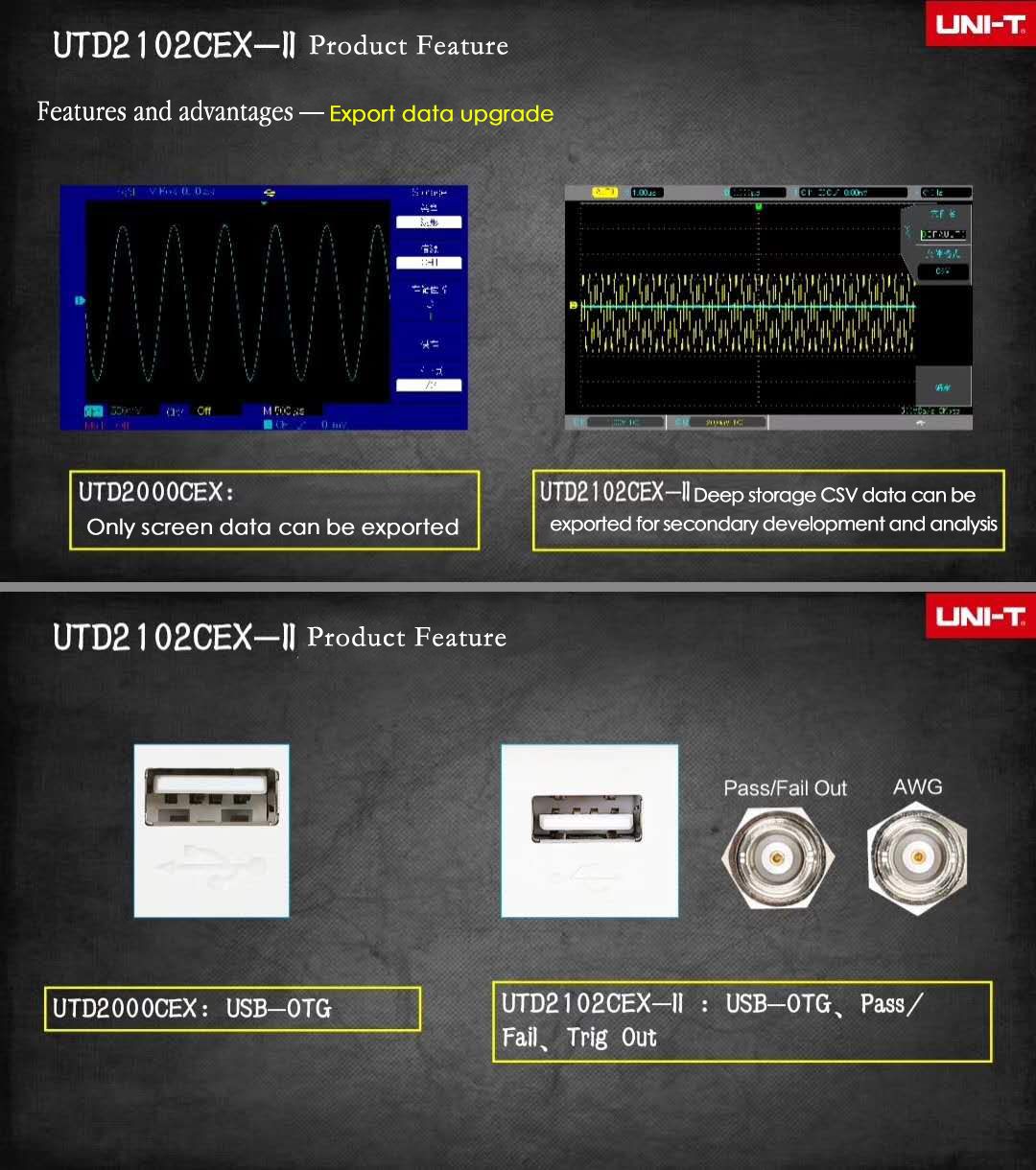 UNI-T-UTD2102CEX-II-Digital-Storage-Oscilloscope-2CH-100MHz-Bandwidth-800x480-WVGA-Phosphor-8Inch-TF-1361900