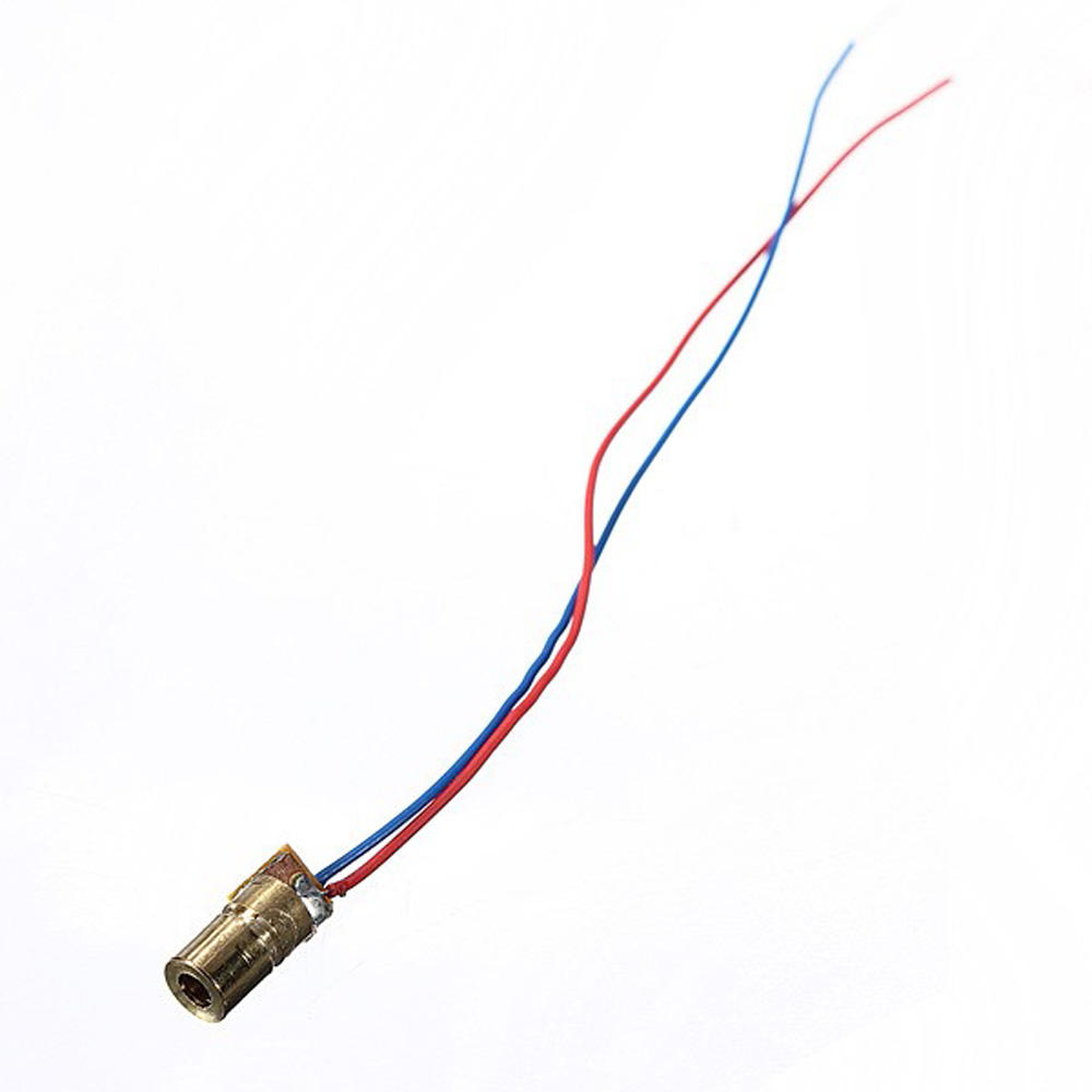 100-pcs-DC-5V-5mW-650nm-6mm-Laser-Dot-Diode-Module-Red-Copper-Head-Tube-1318432