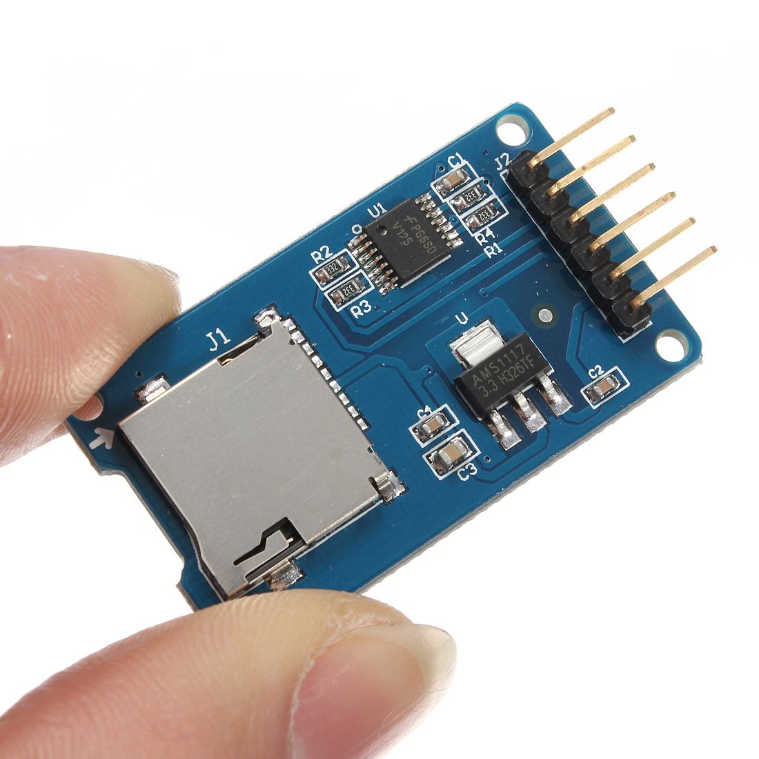 100pcs-Micro-TF-Card-Memory-Shield-Module-SPI-Micro-Storage-Card-Adapter-1373887