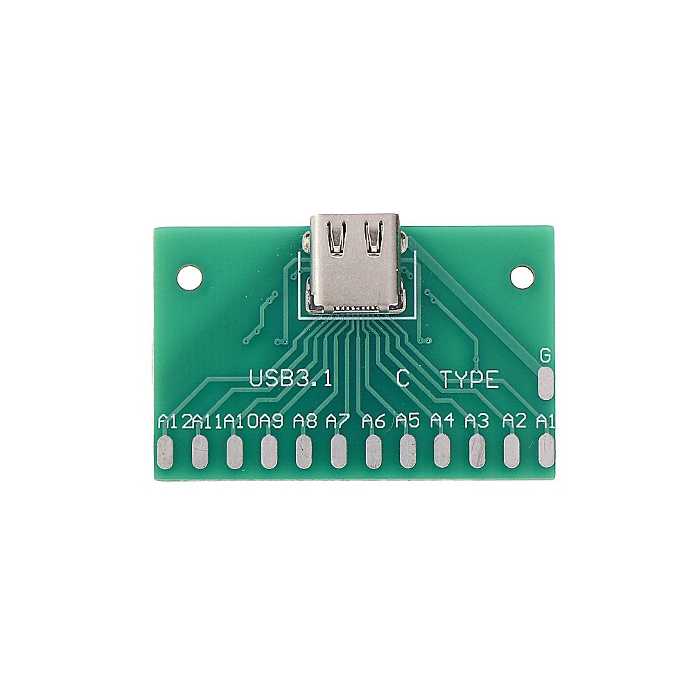 20pcs-TYPE-C-Female-Test-Board-USB-31-with-PCB-24P-Female-Connector-Adapter-For-Measuring-Current-Co-1605803