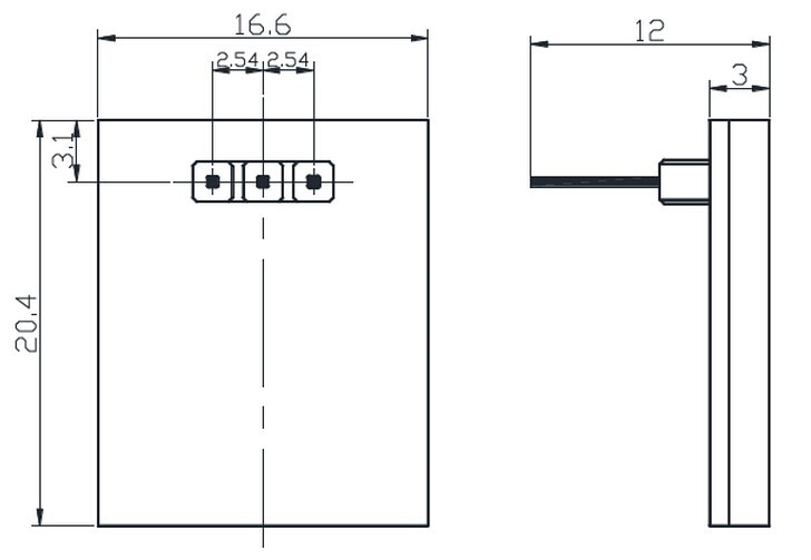 3Pcs-27V-6V-Yellow-HTTM-Series-Capacitive-Touch-Switch-Button-Module-1272698