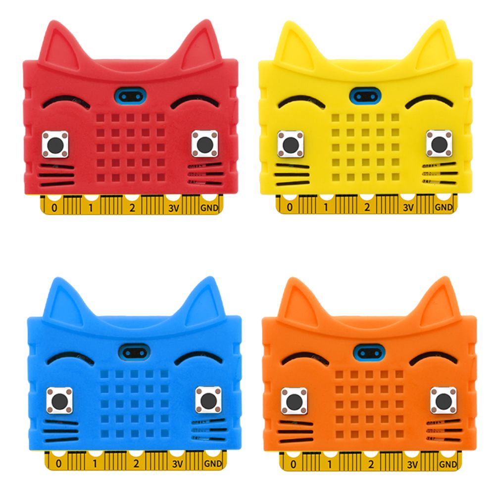 3pcs-Yellow-Silicone-Protective-Enclosure-Cover-For-Motherboard-Type-A-Cat-Model-1606677