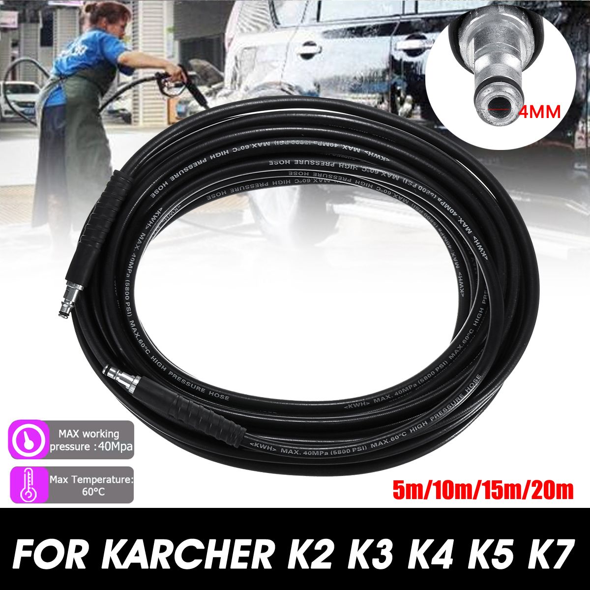 5-20m-14-High-Pressure-Cleaner-Washer-Hose-Jet-Wash-for-Kaumlrcher-K2-K3-K4-1740597