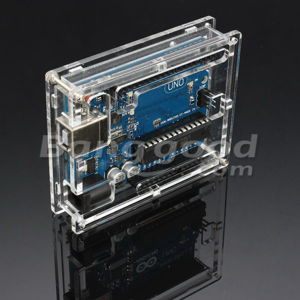 5Pcs-Transparent-Acrylic-Shell-Box-For-UNO-R3-Module-Case-980656