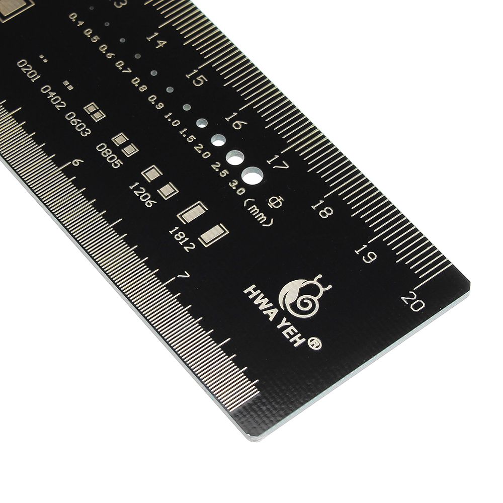 5pcs-20cm-Multifunctional-PCB-Ruler-Measuring-Tool-Resistor-Capacitor-Chip-IC-SMD-Diode-Transistor-P-1446473