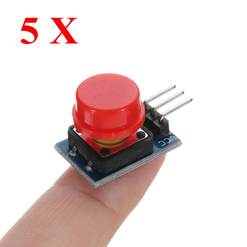 5pcs-Big-Key-Module-Push-Button-Switch-Module-With-Hat-High-Level-Output-Electronic-Switch-Module-1357653