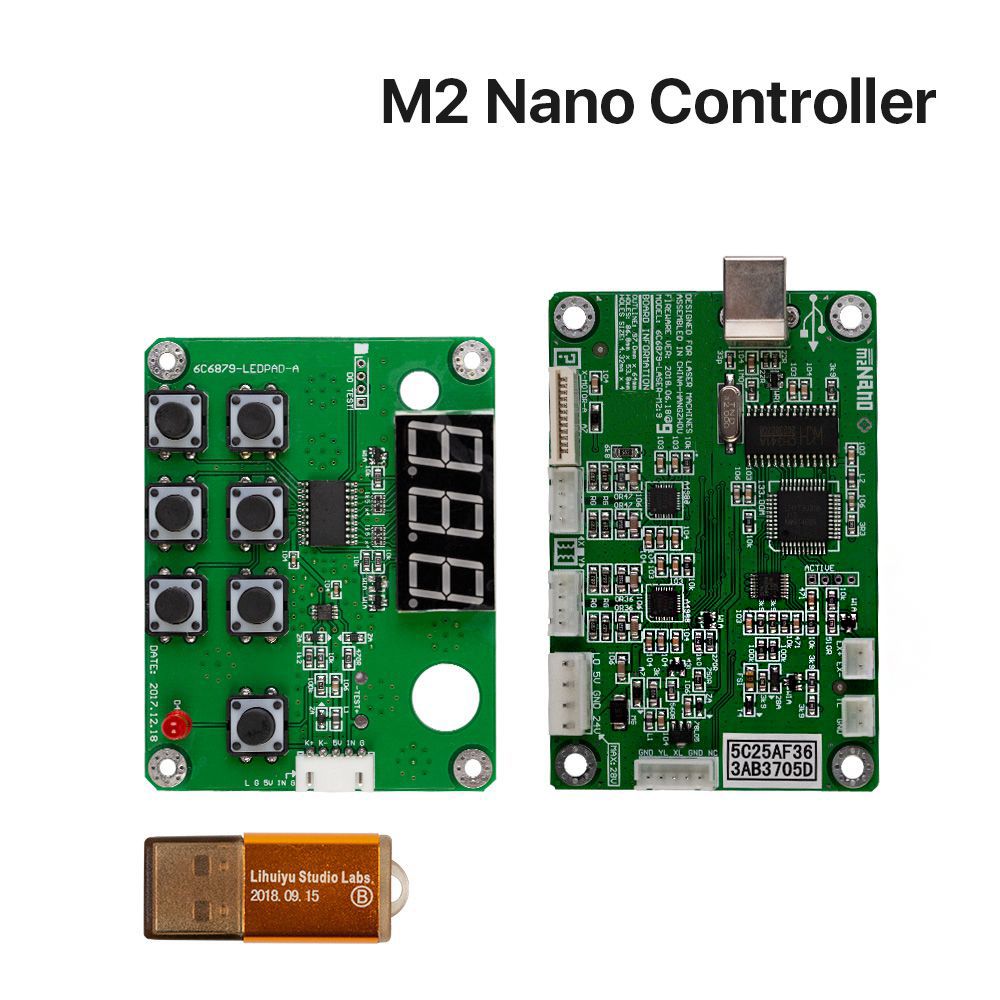 M2-Nano-Laser-Controller-Mother-Main-Board--Control-Panel--Dongle-B-System-Engraver-Cutter-DIY-3020--1661536
