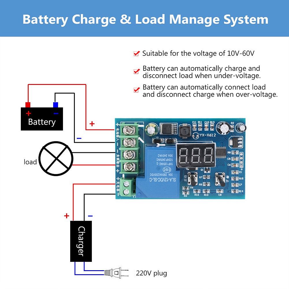 YX-612-10V-60V-30A-Battery-Control-Module-Over-discharge-Protection-Storage-Battery-Charging-Control-1645839