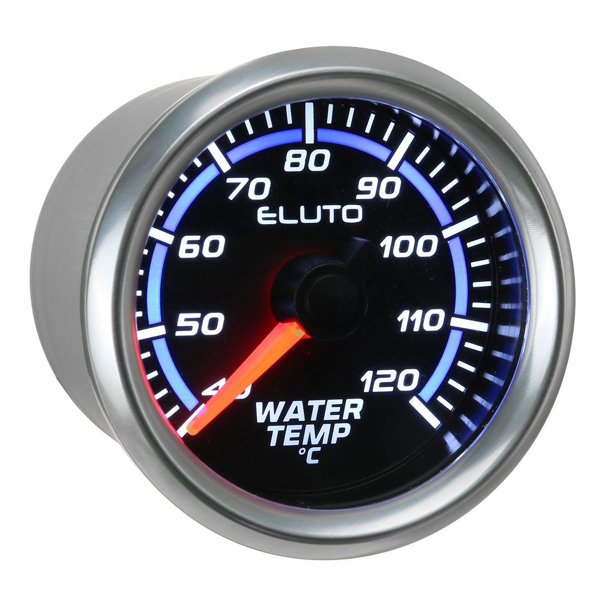 2quot-52mm-40-120degC-Water-Temperature-Gauge-Blue-LED-Black-Face-Car-Meter--Sensor-1743419
