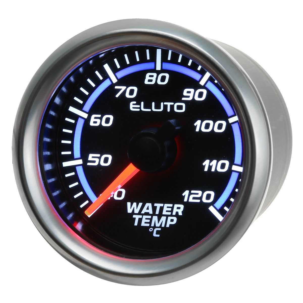 2quot-52mm-40-120degC-Water-Temperature-Gauge-Blue-LED-Black-Face-Car-Meter--Sensor-1743419