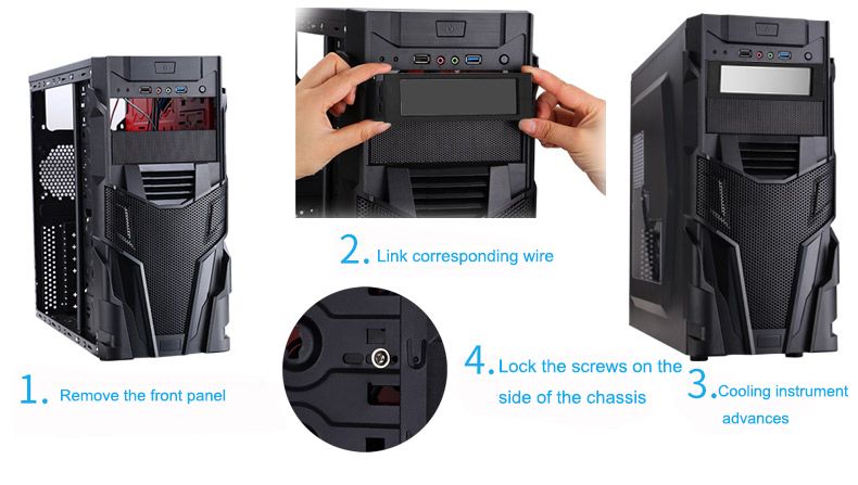 525quot-Color-Display-Drive-Bay-PC-Computer-CPU-Cooling-LCD-Front-Panel-Temperature-Controller-Fan-S-1537118