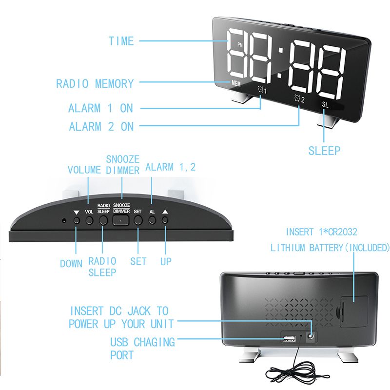 Digital-FM-Radio-Dimmer-LED-Dual-Alarms-USB-Charging-Port-Alarm-Clock-1545656