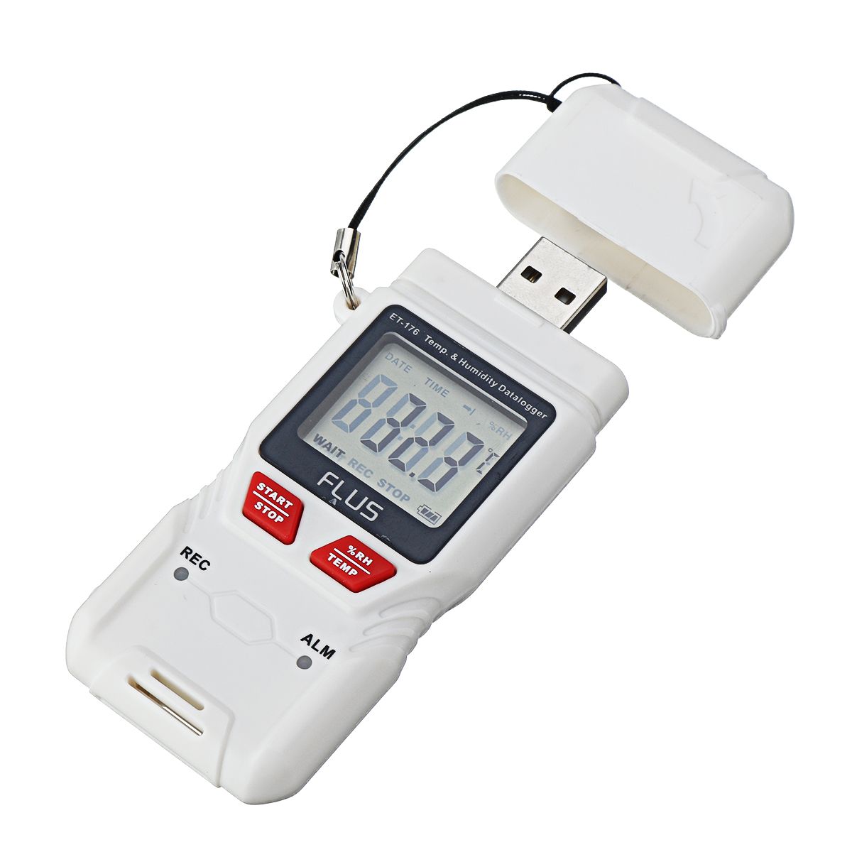 FLUS-ET-176-Temperature-and-Humidity-Datalogger-with-PDF-Report-USB-Interface-for-Set-up-and-Data-Tr-1756016