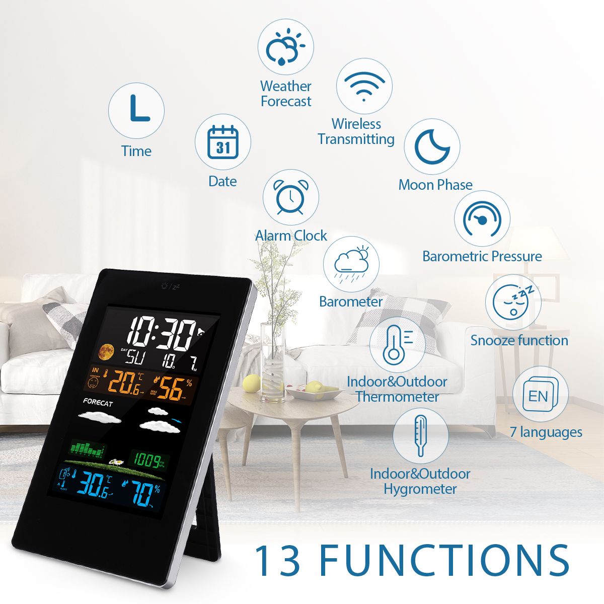 JOYXEON-Wireless-Weather-Station-with-Outdoor-Sensor-Digital-Hygrometer-Thermometer-and-Humidity-Mon-1581122