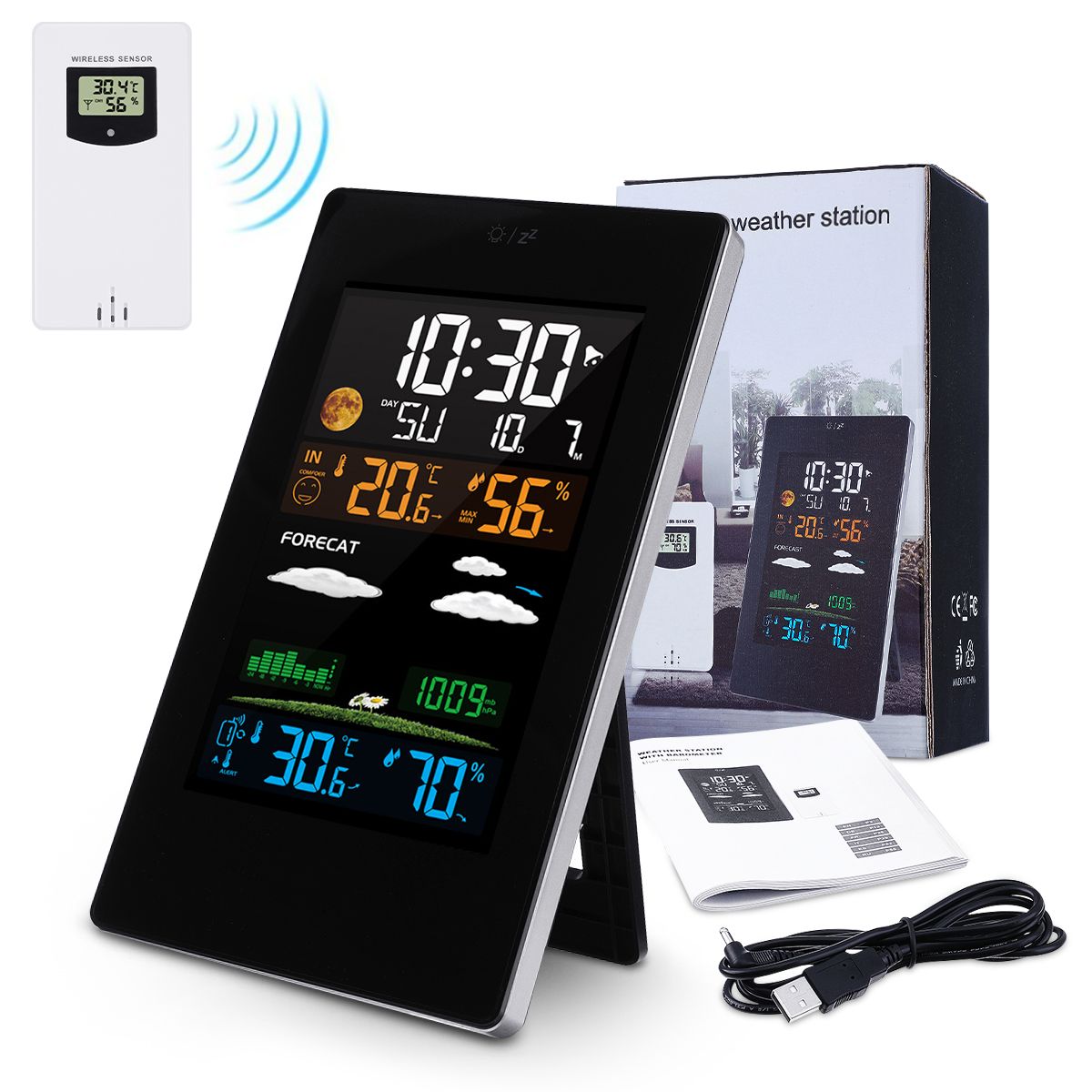 JOYXEON-Wireless-Weather-Station-with-Outdoor-Sensor-Digital-Hygrometer-Thermometer-and-Humidity-Mon-1581122
