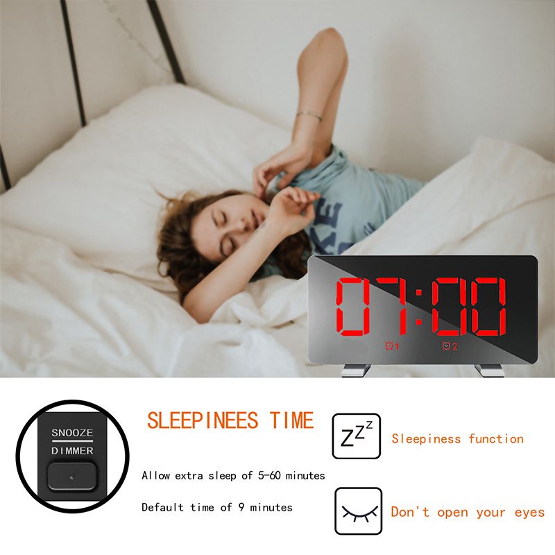 Mirror-Digital-Display-LED-Snooze-Alarm-Clock-USB-Time-Night-Mode-Clock-1545657