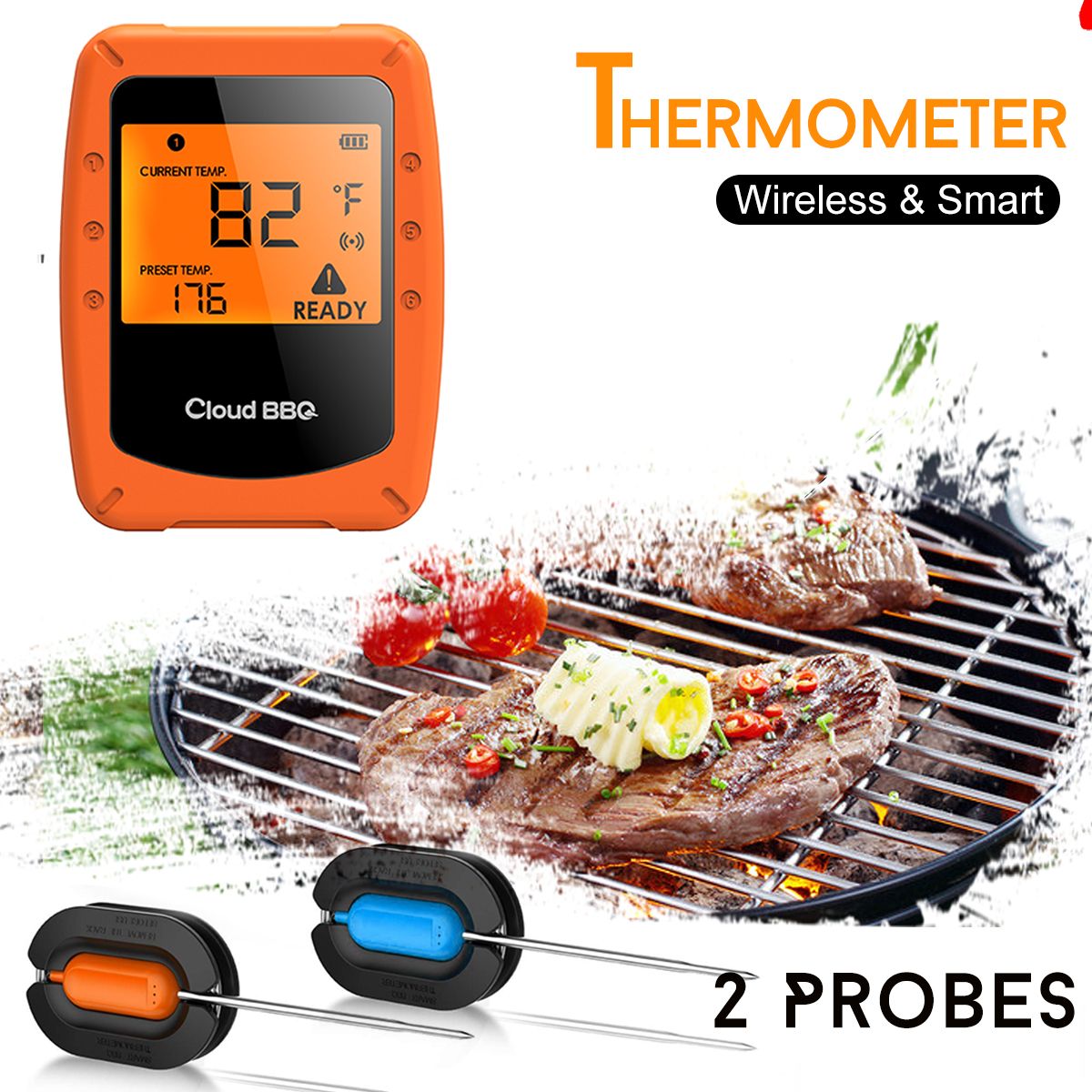 Wireless-Smart-Meat-Thermometer-2-Probes-BluetoothWiFi-For-IOS-Android-Digital-Thermometer-1460917