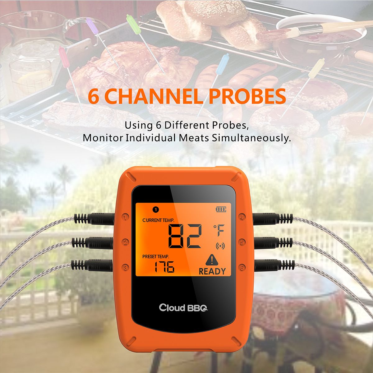 Wireless-Smart-Meat-Thermometer-2-Probes-BluetoothWiFi-For-IOS-Android-Digital-Thermometer-1460917