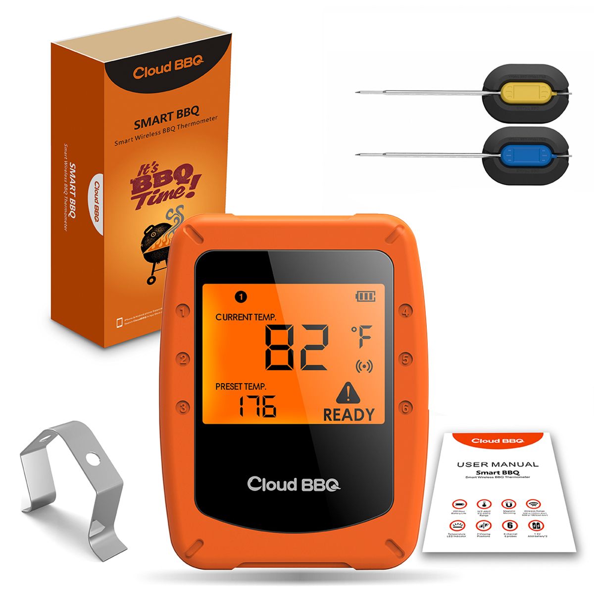 Wireless-Smart-Meat-Thermometer-2-Probes-BluetoothWiFi-For-IOS-Android-Digital-Thermometer-1460917