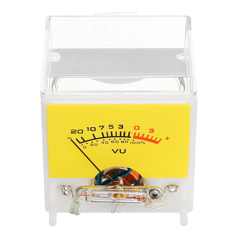 10Pcs-Pointer-Meter-Amplifier-VU-Table-DB-Table-Level-Meter-Pressure-Gauge-with-White-LED-Backlight-1591438