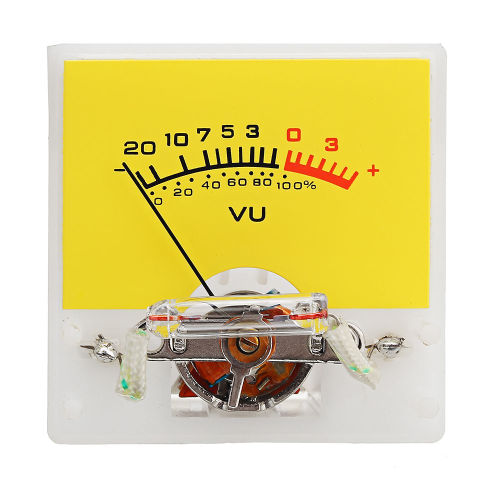 10Pcs-Pointer-Meter-Amplifier-VU-Table-DB-Table-Level-Meter-Pressure-Gauge-with-White-LED-Backlight-1591438