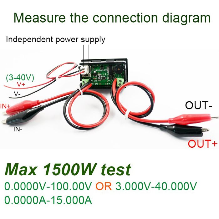 150V-20A-Electric-Energy-Tester-DC-Volt-Meterr-Ammeter-Current-Voltage-Meter-1170132