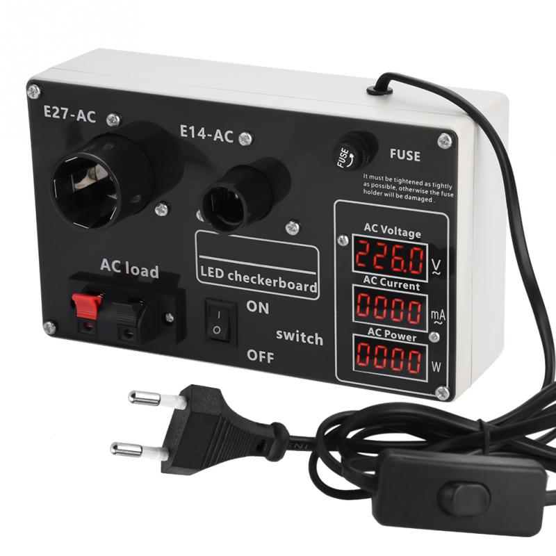 AC200-240V-LED-Light-Lamp-Current-Voltage-Power-Tester-Checkerboard-E14-E27-Socket-Meter-1513297