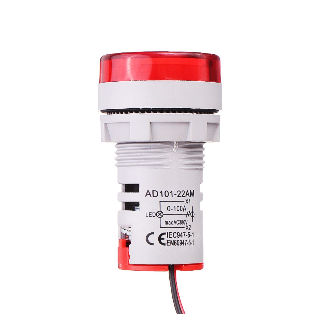 AD16-22DSV-22mm-Mini-Digital-Display-Ammeter-60-500V-Universal-Indicator-Lamp-Aperture-For-Test-Curr-1570519