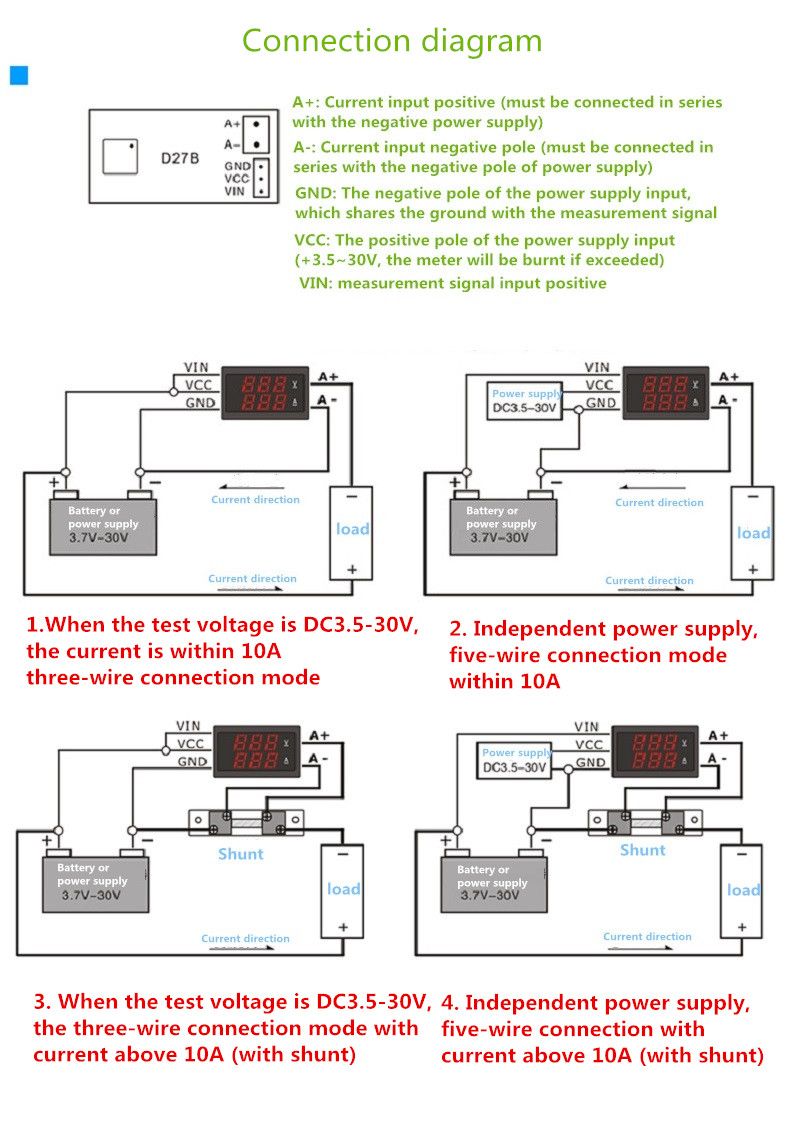 D27B-A-VoltageCurrent-Dual-Display-Meter-DC-100V10A-Digital-Voltmeter-Ammeter-1729830