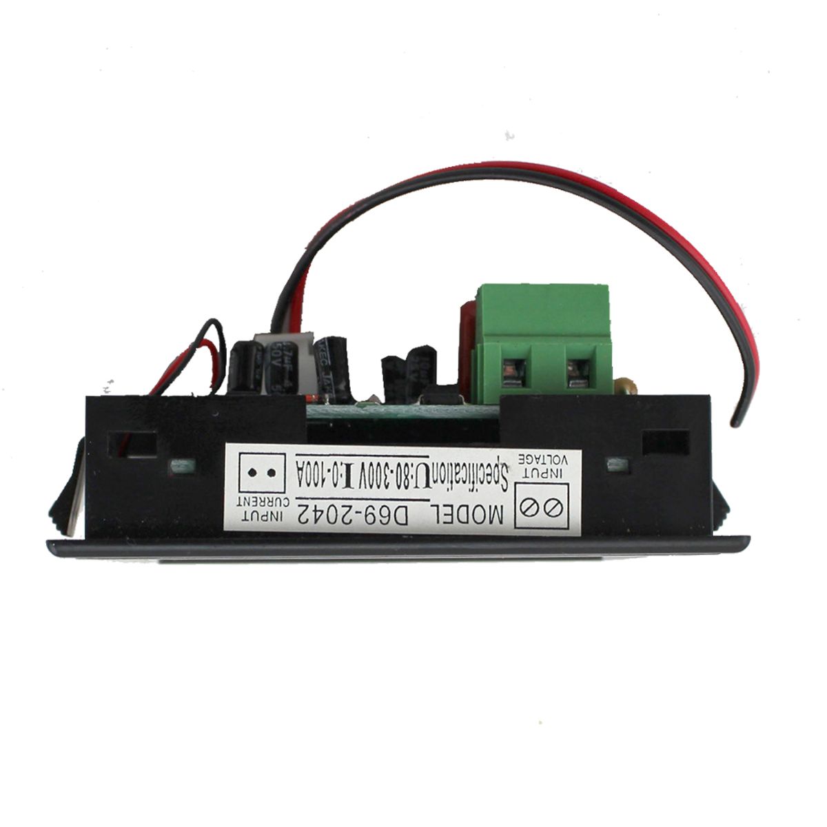 D69-2042-Digital-AC-Voltmeter-Ammeter-300V-100A-Blue-LCD-Dual-Panel-Volt-Amp-Combo-MeterCT-110V-1444181