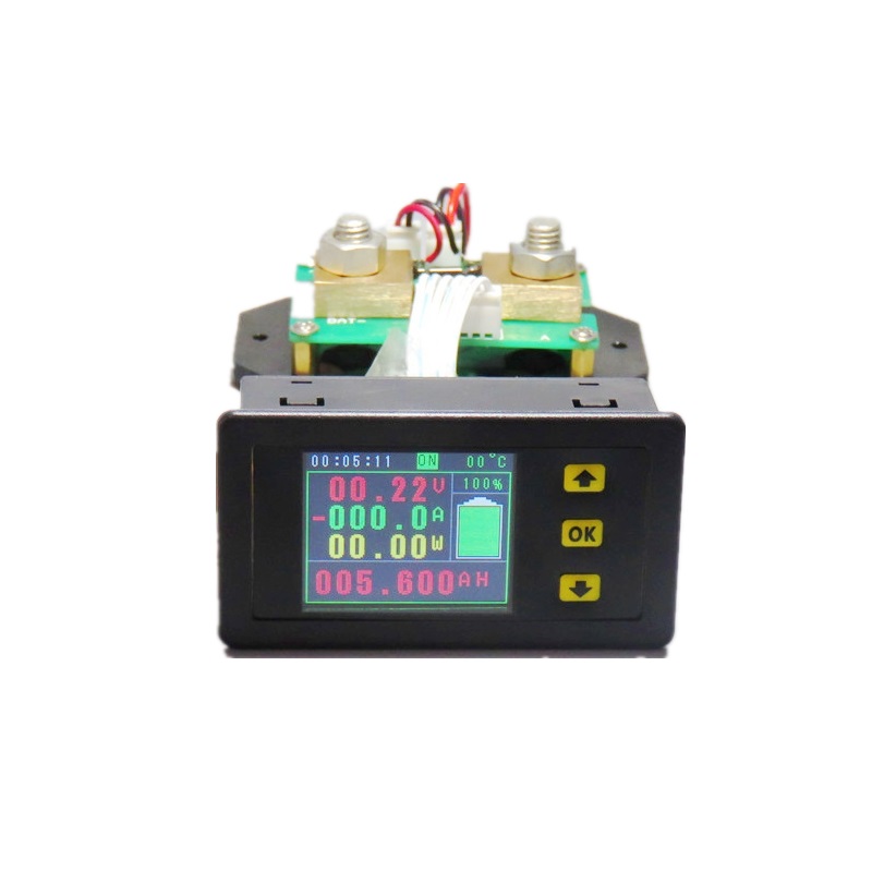 DC-120v-100A-200A-500A-LCD-Combo-Meter-Voltage-Current-KWh-Watt-Meter-12v-24v-48v-96V-Battery-Capaci-1543892