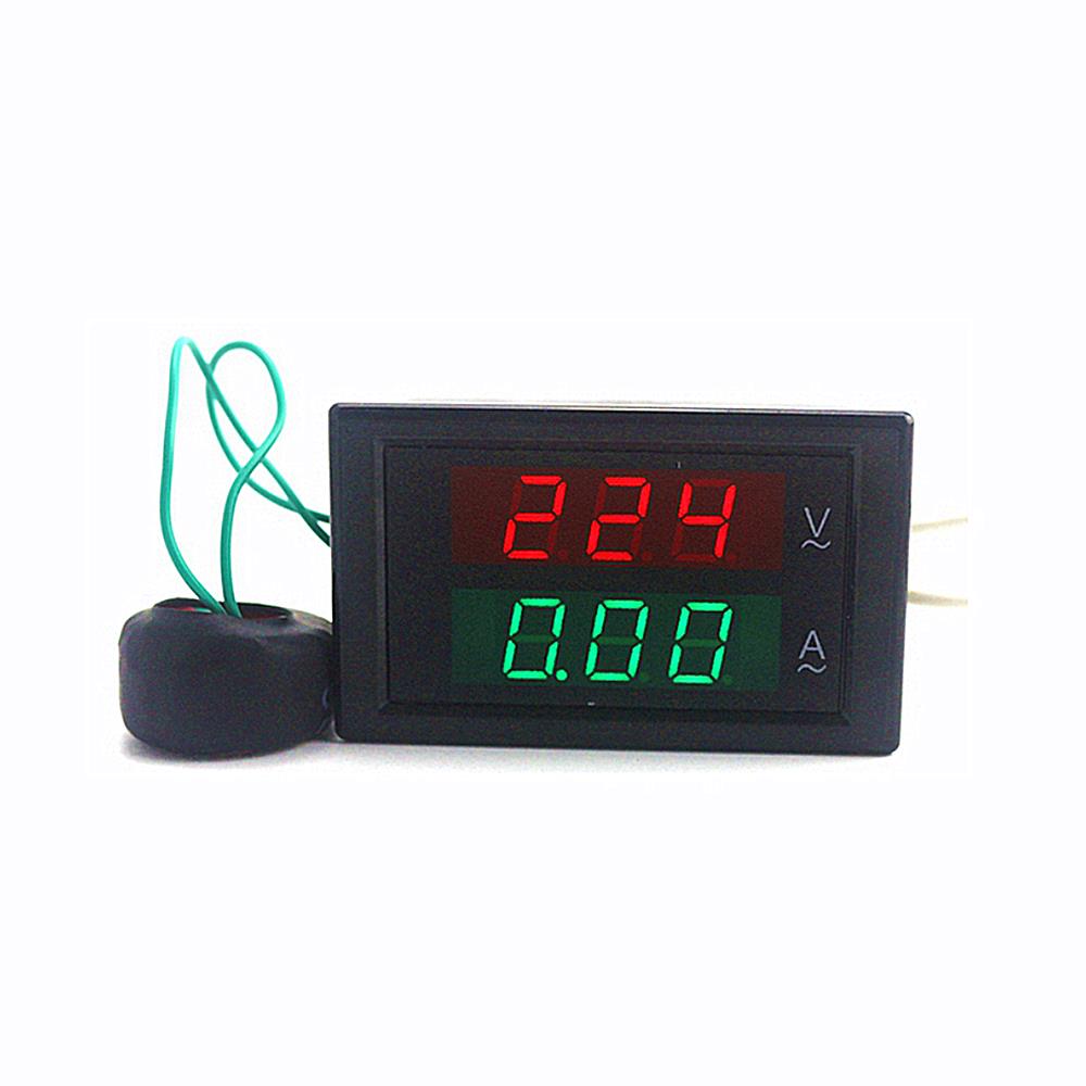 DL69-2042-3-Digit-Dual-Display-Current-Voltmeter-AC-80-300V-0-100A-Led-Volt-Amp-Meter-Voltage-Curren-1416417