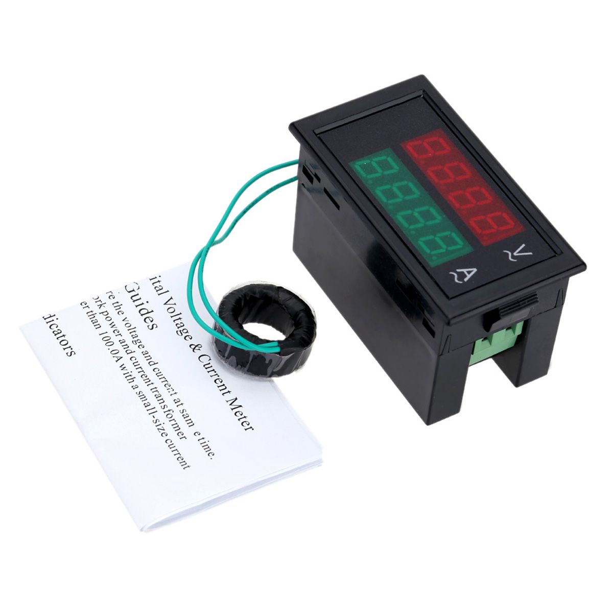DL69-2042-Dual-AC-Digital-Ammeter-Voltmeter-LCD-Panel-AmpVolt-Meter-With-Back-Case-1443870