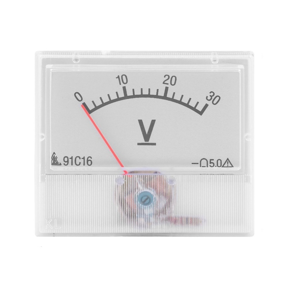 FROZEN-TRAVEL-Professional-0-30V-DC-Analog-Volt-Voltage-Panel-Meter-Voltmeter-Gauge-With-Class-25-Ac-1722743