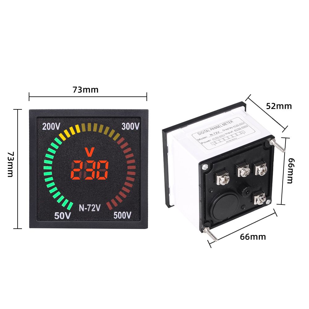 N-72V-50V-500V-73mm-Panel-LED-Display-Voltage-Meter-68mm-Hole-Size-Voltmeter-AC-220V-Digital-Voltage-1732898