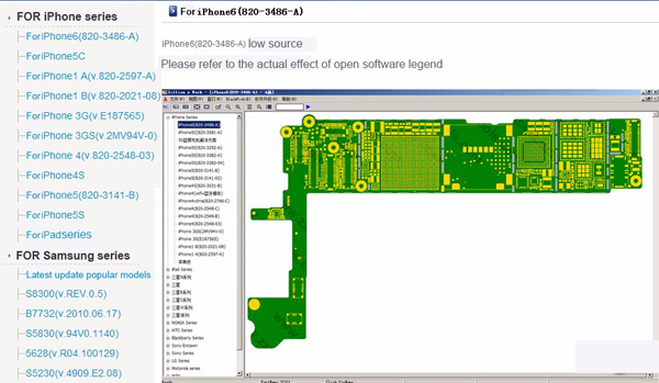 Original-Zillion-X-Work-Repair-Mobile-Phone-Circuit-Board-Repair-PCB-Circuit-Diagram-Activation-Blac-1116716