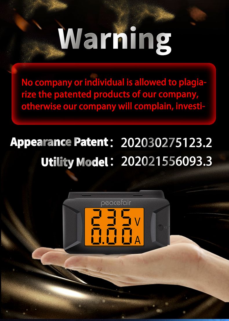 Peacefair-PZEM-026-AC-Single-Phase-400V-100A-Digital-Ammeter-Voltmeter-Electronic-Load-Smart-Voltage-1754310