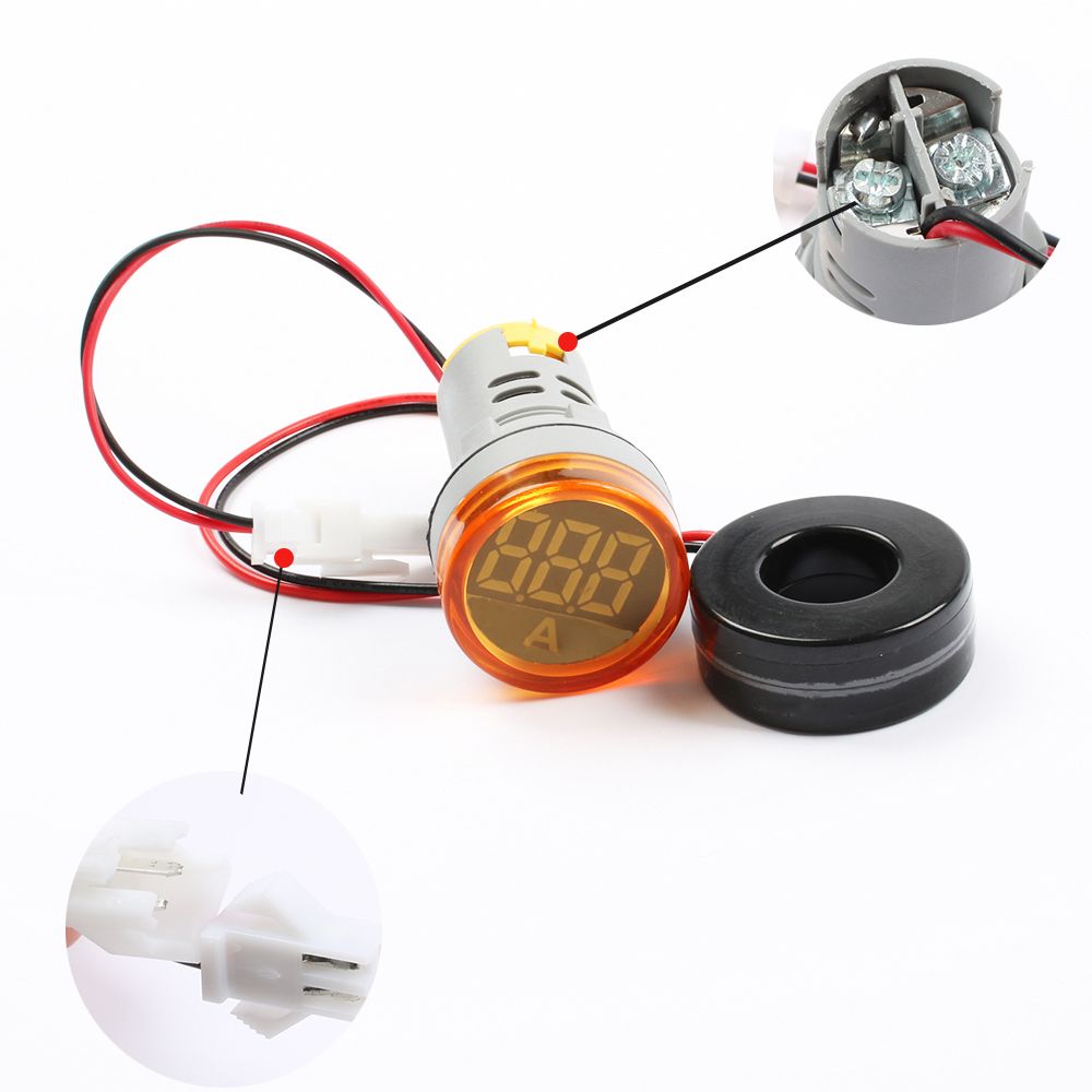 Plastic-22mm-AD101-22AM-Mini-Ammeter-Current-Meter-Indicator-LED-with-CT-Transformer-1556426