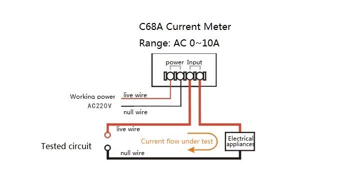 Single-phase-AC-Current-Meter-Digital-Display-220V10A-Small-scale-Ammeter-Compatible-with-85L17-1464906