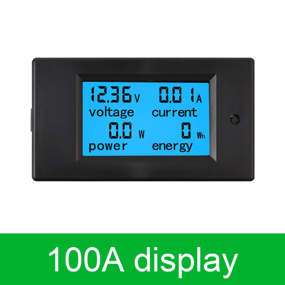 TSPZEM-051-DC-65-100V-0-100A-LCD-Display-Digital-Current-Voltage-Power-Energy-Meter-Multimeter-Ammet-1722742