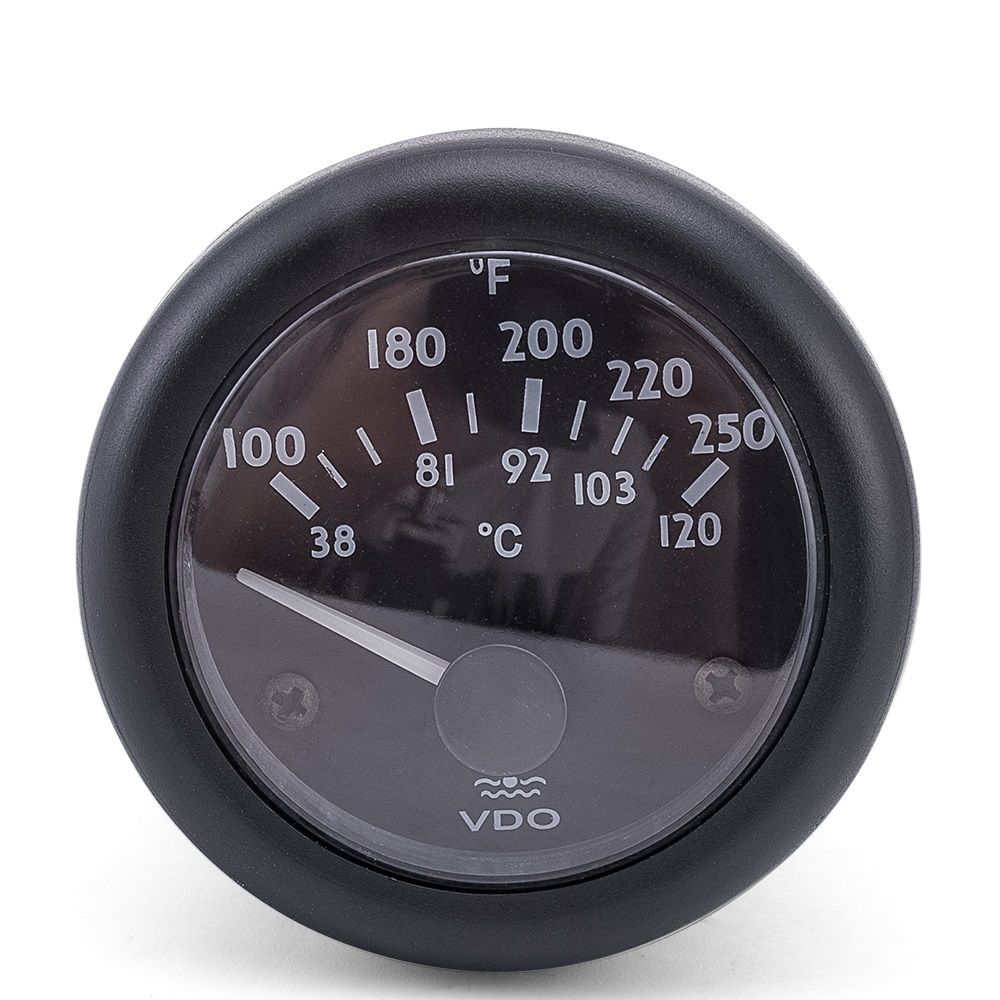 VDO-Water-Temperature-Gauge-38120C100250F-12V--24V-Optional-1607201