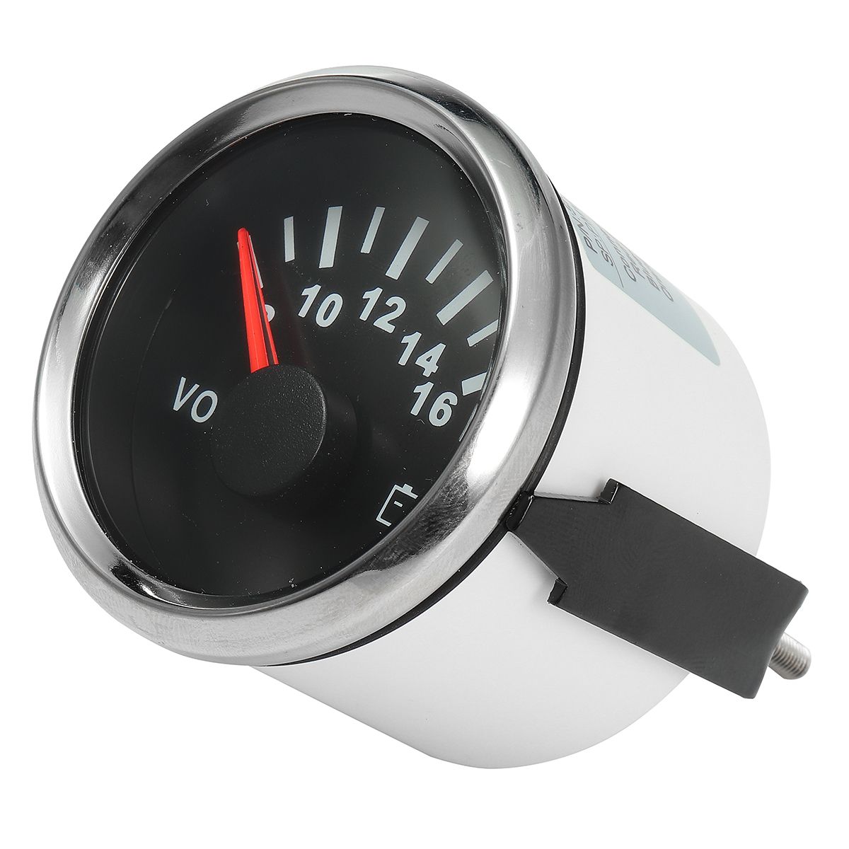 Volt-Meter-Gauge-8-16-Volts-Caravan-Boat-Marine-Voltmeter-Black-1350041